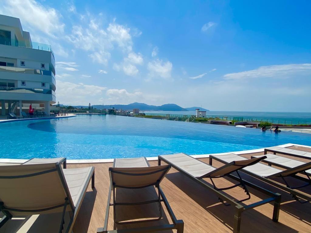 Acqua Marine Floripa Apto Com Vista Para O Mar! Florianópolis Dış mekan fotoğraf